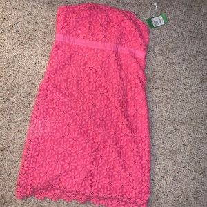 Lilly Pulitzer strapless dress